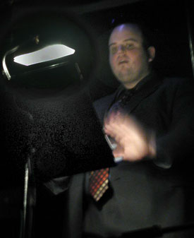 Dirigiendo "El Hombre de La Mancha", 2005.